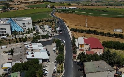 MALKARA'DA ÜÇ CADDE YENİ YÜZÜNE KAVUŞTU