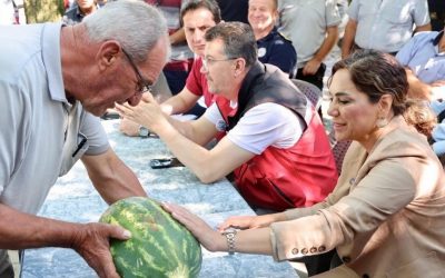 DOLUDAN ETKİLENEN VATANDAŞLARA CANDAN DESTEK